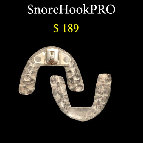 SnoreHookPRO: Laboratory fabricated SnoreHook device