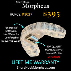 SnoreHook: Morpheus. Laboratory fabricated device.