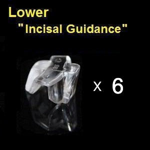 6 Lower "Incisal Guidance" NTI devices